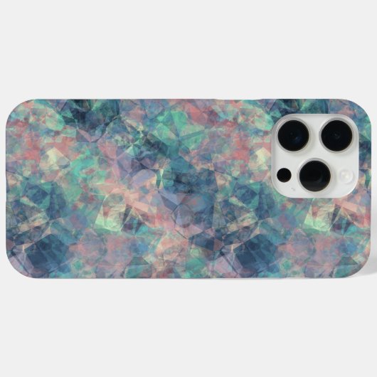 Ruwe zonneblauwe textuur Case-Mate iPhone case (Achterkant (horizontaal))