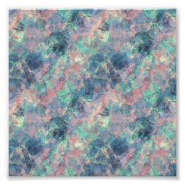 Ruwe zonneblauwe textuur foto afdruk