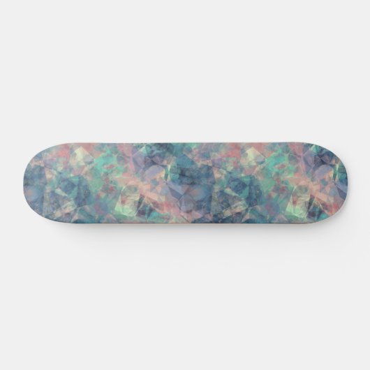 Ruwe zonneblauwe textuur skateboard (Horizontaal)