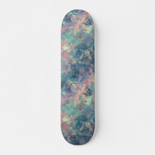 Ruwe zonneblauwe textuur skateboard (Voorkant)