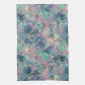 Ruwe zonneblauwe textuur theedoek (Verticaal)