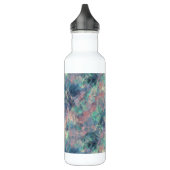 Ruwe zonneblauwe textuur waterfles (Links)