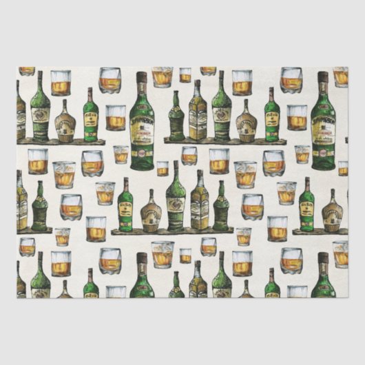 Ruwedruif Whiskey is niet de vertaling van "Rustic Tissuepapier (Voorkant)