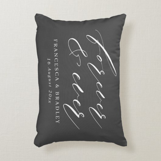 Ruwelijk voor altijd en ooit accent kussen (Voorkant(Verticaal))