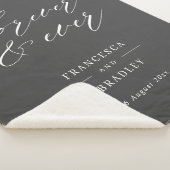 Ruwelijk voor altijd en ooit sherpa deken (3/4)