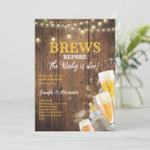 Ruwen voordat Baby Baby shower verschuldigd is Kaart (Staand voorkant)