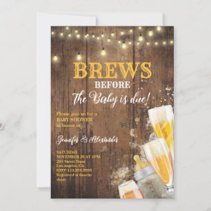 Ruwen voordat Baby Baby shower verschuldigd is Kaart