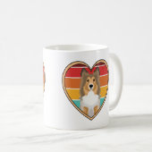 Ruwharige Collie Koffiemok (Voorkant rechts)