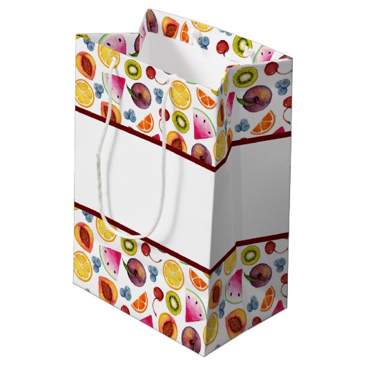 ruwheid medium cadeauzakje (Achterkant Gekanteld)