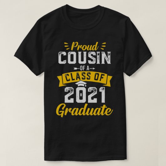 Ruwneef van een klasse van 2021 Afstuderen T-shirt (Design voorkant)