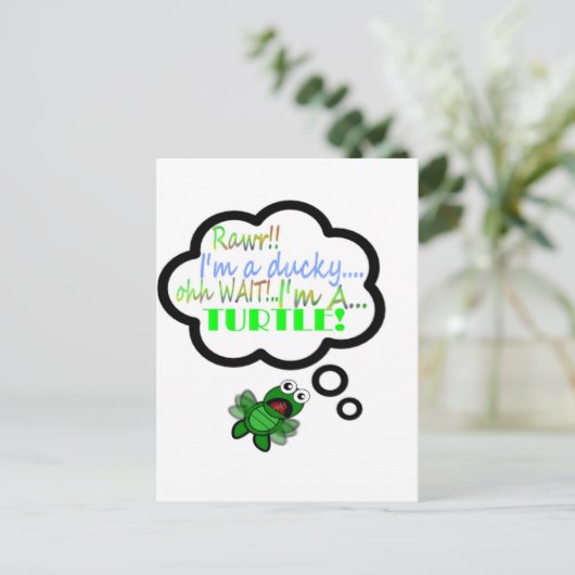 RUWR!<3 BRIEFKAART (Staand voorkant)