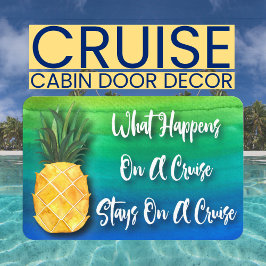 Ruwschip Funny Stateroom Cabin Deurbord Magneet