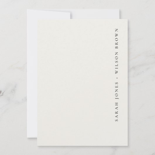 Ruwschip palmkap elk jaar Jubileum Kaart (Achterkant)