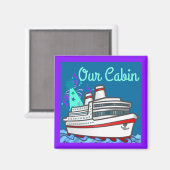 Ruwschip Pet Stateroom deur deur markeerinrichting Magneet (Voorkant / Achterkant)