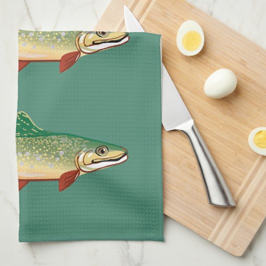 Ruwvissen Theedoek (Quarter Fold)