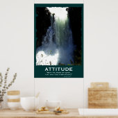 Ruwwaterval ATTITUDE Motivatie Poster (Keuken)