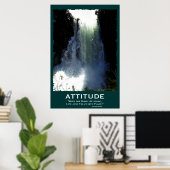 Ruwwaterval ATTITUDE Motivatie Poster (Thuiskantoor)