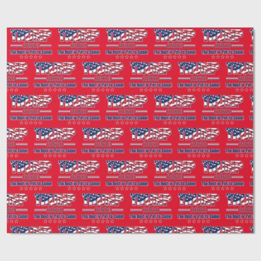 Ruwweg 2020 Het beste is nog niet bereikt Cadeaupapier (Vlak)