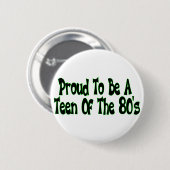 Ruwweg 80's Teen Ronde Button 5,7 Cm (Voorkant /achterkant)