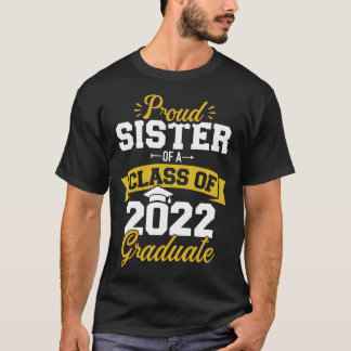 Ruwzusje van een klas van 2022 afstuderen oudere g t-shirt