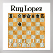 Ruy Lopez Poster (Voorkant)
