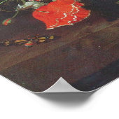 Ruysch - Vaas met bloemen Poster (Hoek)