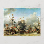 Ruyter en William de Witt Briefkaart (Voorkant)