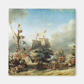 Ruyter en William de Witt Magneet (Voorkant)