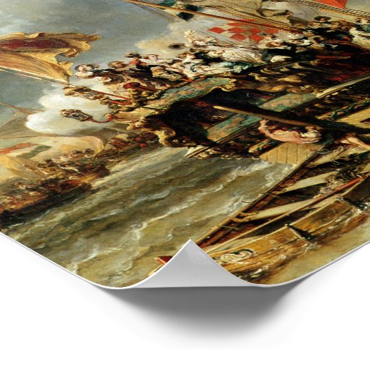 Ruyter en William de Witt Poster (Hoek)