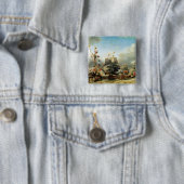 Ruyter en William de Witt Vierkante Button 5,1 Cm (In situ)