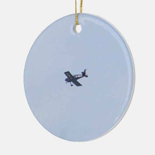 RV-7 Light Airplane Keramisch Ornament (Links)