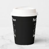 RV - Aangepaste reeks - reisweg Papieren Bekers (Links)