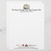 RV-aanhangwagen voor  ruitglas Briefhoofd (Voorkant / Achterkant)