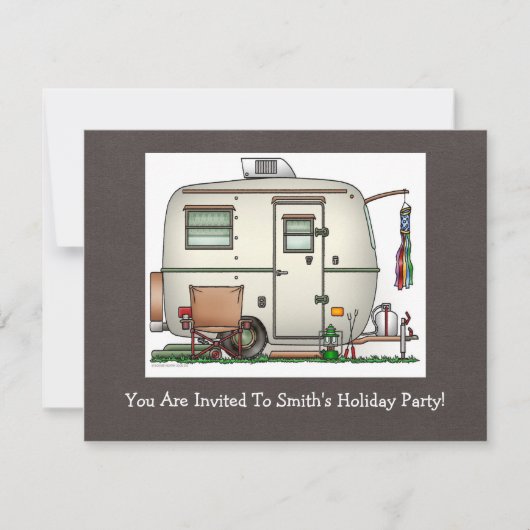 RV-aanhangwagen voor  ruitglas Kaart (Voorkant)