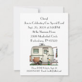 RV-aanhangwagen voor ruitglas Kaart (Achterkant)