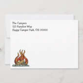 RV-aanhangwagen voor ruitglas Kaart (Achterkant)