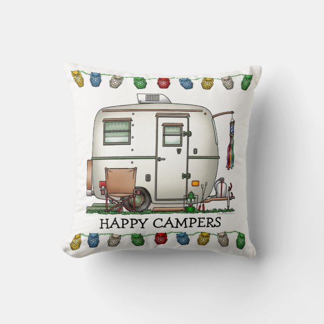 RV-aanhangwagen voor  ruitglas Kussen (Voorkant)