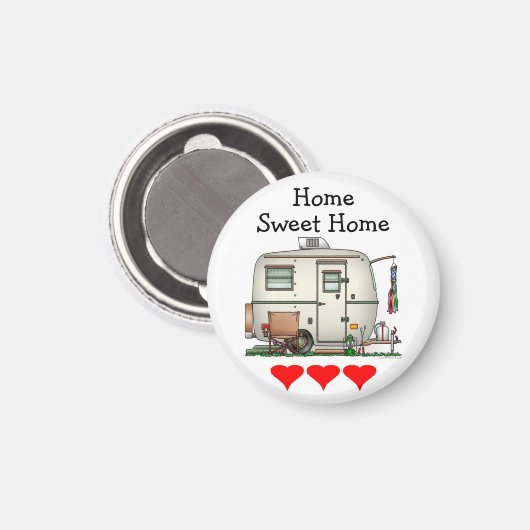 RV-aanhangwagen voor  ruitglas Magneet (Voorkant / Achterkant)