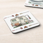 RV-aanhangwagen voor  ruitglas Onderzetter (Linkerzijde)