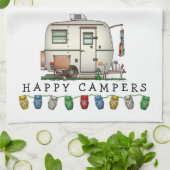 RV-aanhangwagen voor  ruitglas Theedoek (Gevouwen)