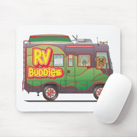 RV Buddies Mousepad Muismat (Met muis)