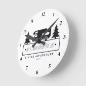 RV-campagne in ruste | Reizen Citaat Wanderlust Ronde Klok (Hoek)