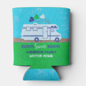 RV Camper Camper Roam Gepersonaliseerde naam V2 Blikjeskoeler (Achterkant)