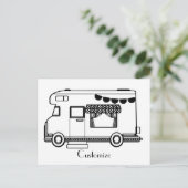 RV Camper Caravan Thunder-Cove Briefkaart (Staand voorkant)