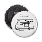 RV Camper Caravan Thunder-Cove Button Flesopener (Voorkant)