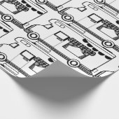 RV Camper Caravan Thunder-Cove Cadeaupapier (Hoek)