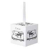 RV Camper Caravan Thunder-Cove Decoratie (Achter hoekig)