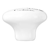 RV Camper Caravan Thunder_Cove Keramische Knop (Zijkant)