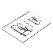RV Camper Caravan Thunder-Cove Notitieboek (Linkerzijde)
