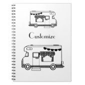 RV Camper Caravan Thunder-Cove Notitieboek (Voorkant)